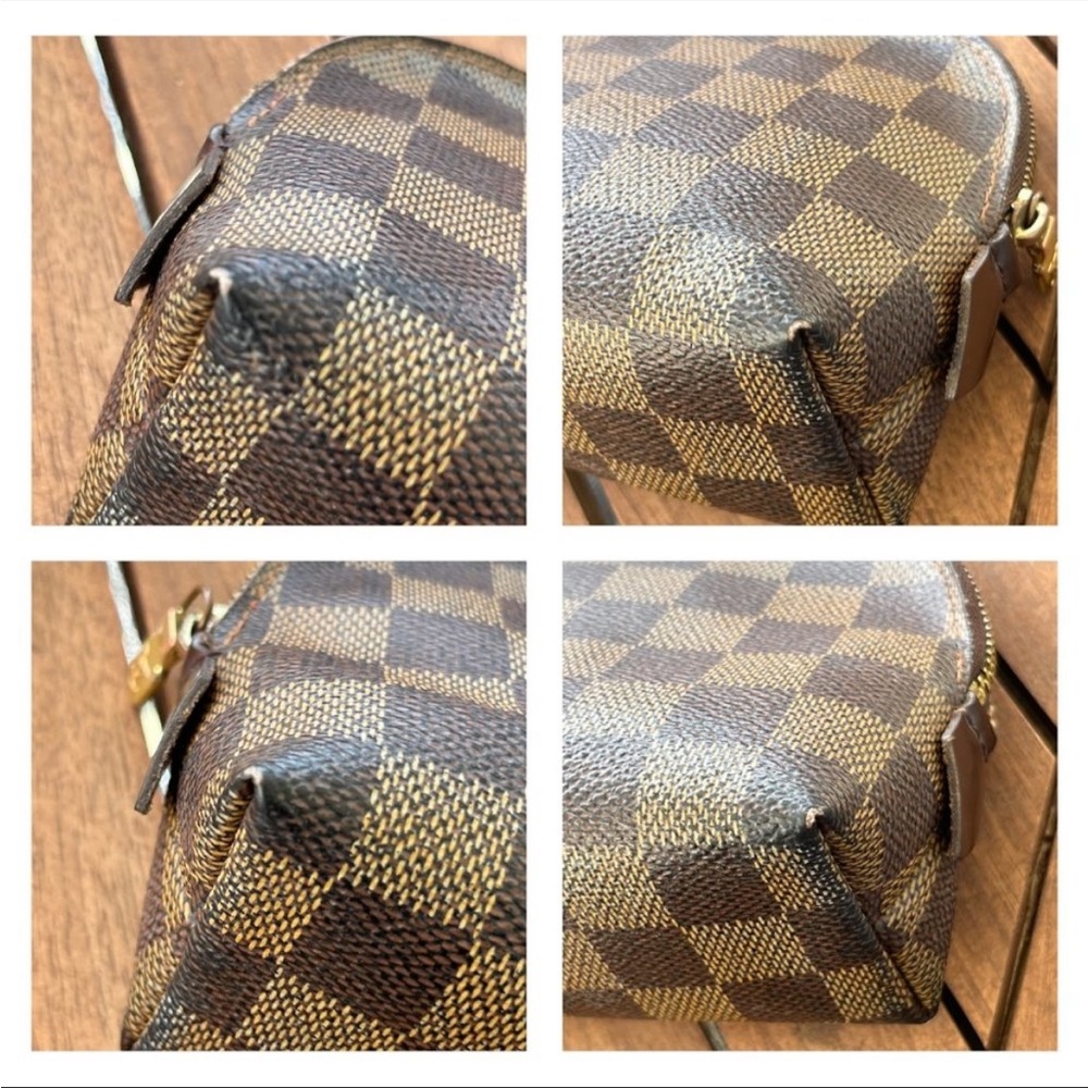 Louis Vuitton pouchette Ebene Damier - Picture 12 of 14